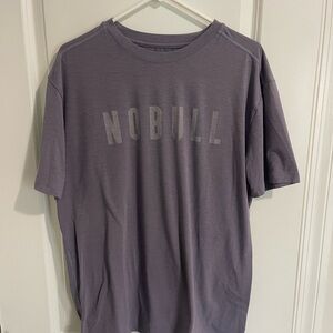 NOBULL Men's Short Sleeve Tee in Purple